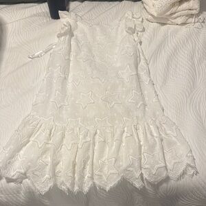 White Star Lace Women’s Dress